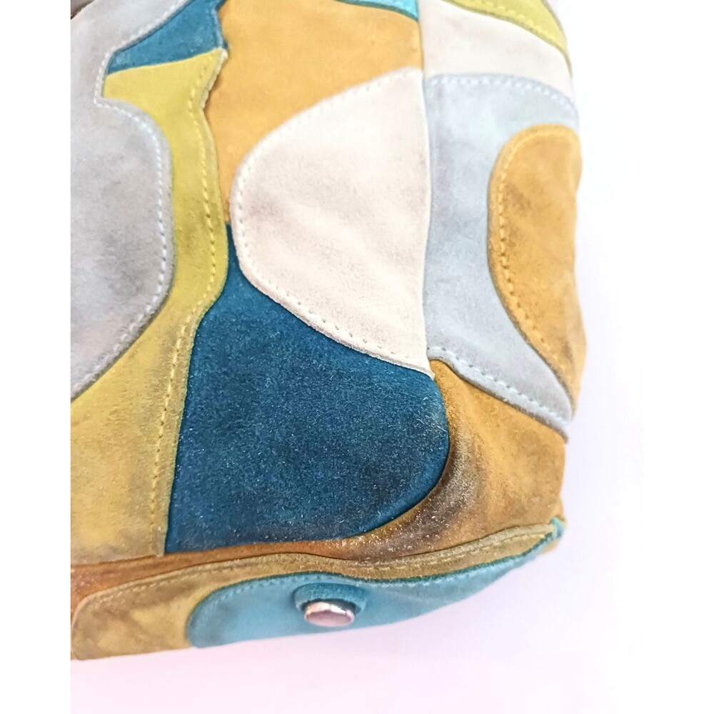 Coach Optic Signature C Logo Suede Gallery Lg Tote Ltd Edition 2010 - Picture 11 of 15